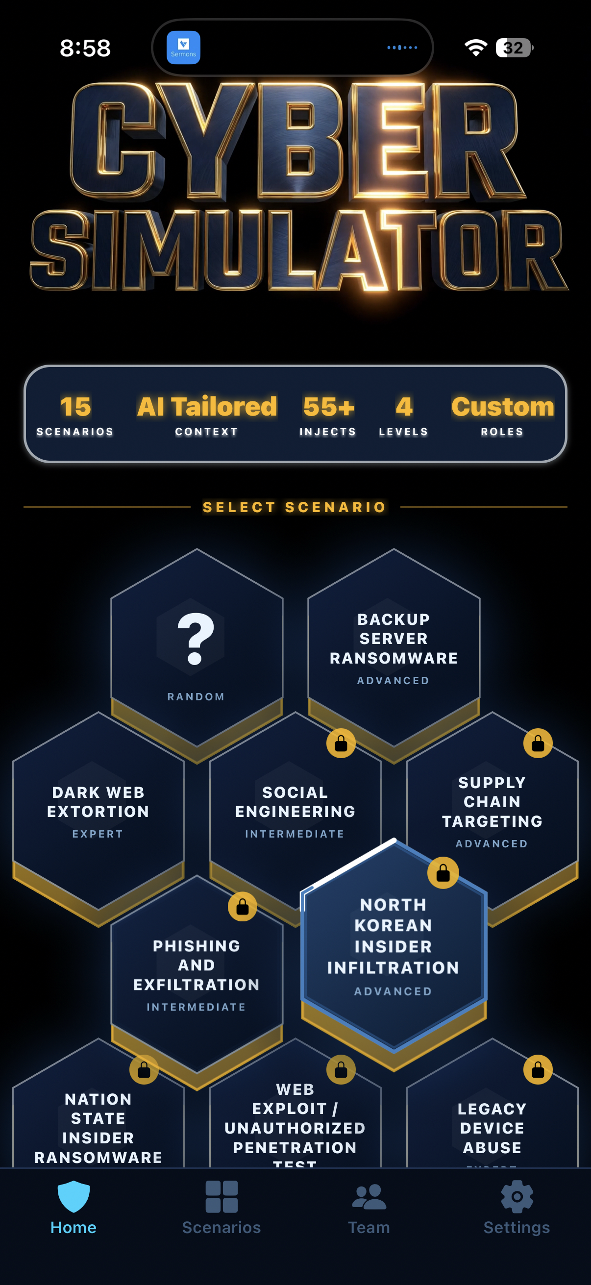 Cyber Simulator screenshot 1